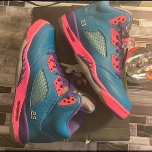 Tropical teal Jordan 5